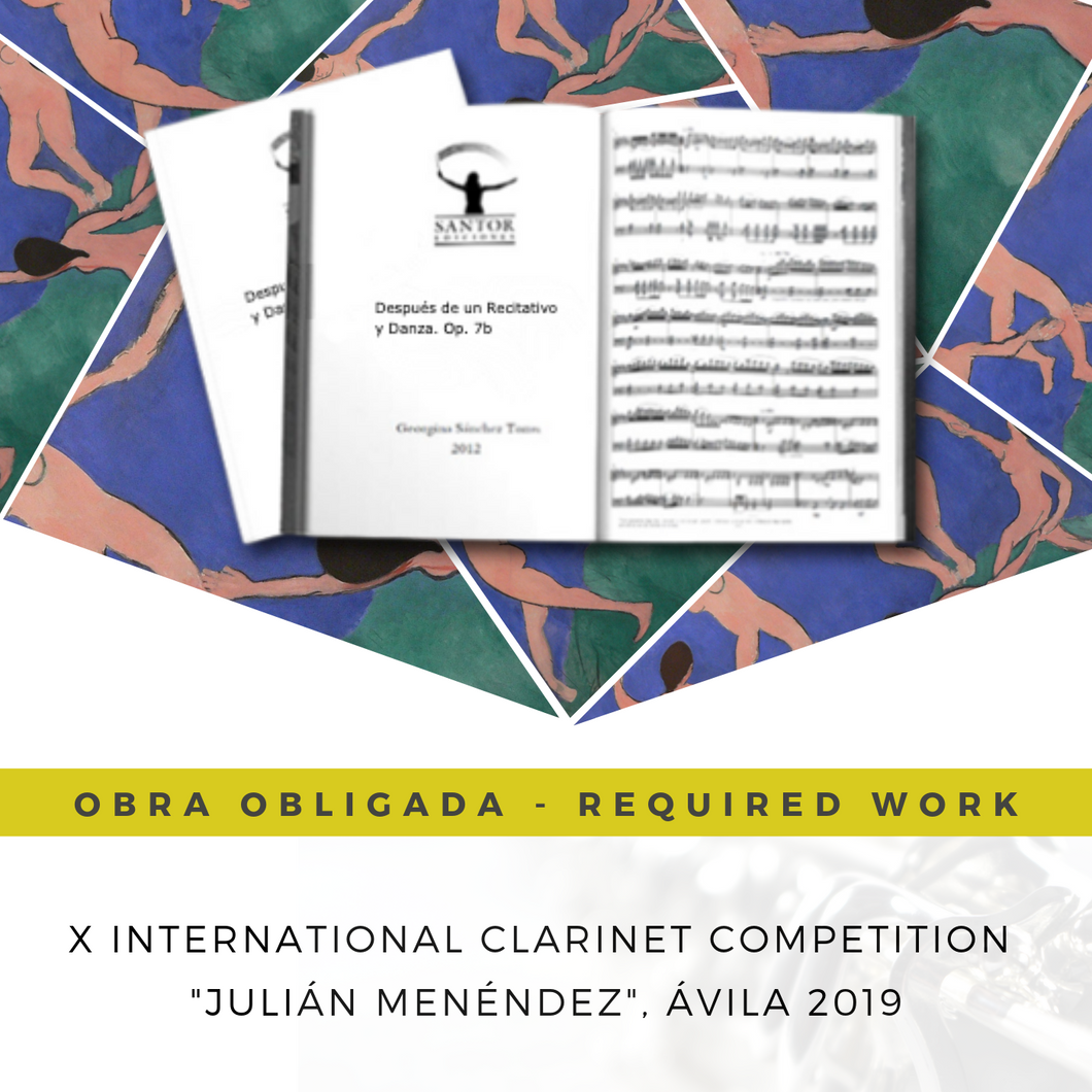 Despues de un Recitativo y Danza op.7b - Fco. Jose Gil - Santor Ediciones
